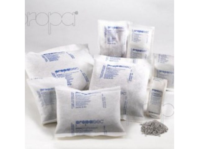 Clay desiccant bags free from DMF : PROPASEC 