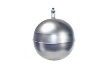 Hollow ball floaters VA- stainless stees with flange