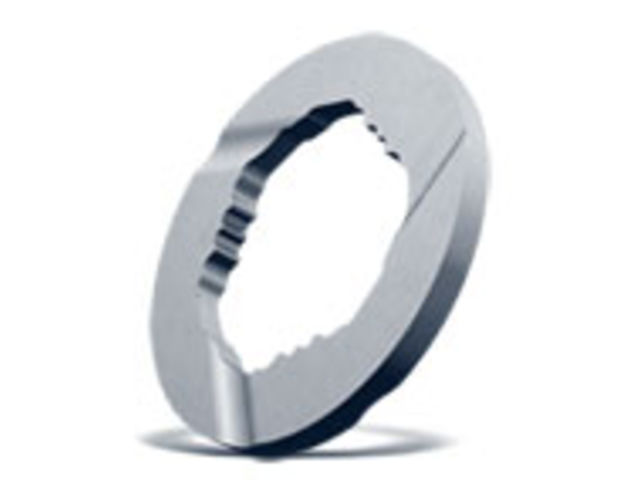 Fluted grooved washer