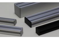 End Cap 40x60 6 mm slot profile - Black