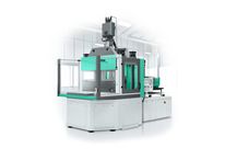 Vertical machine with turning table