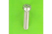 Metal Screws : Round Head - Slotted Cheese Head, DIN 84 - A4 Stainless Steel