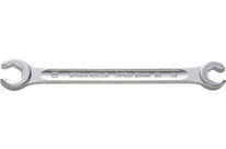 Double ended open ring spanners, angled - 24 