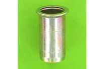 &amp;quot;Rivklés&amp;quot; Flush Nuts : Rivklés, Steel - Smooth Round Body - Countersunk Head - Open Body