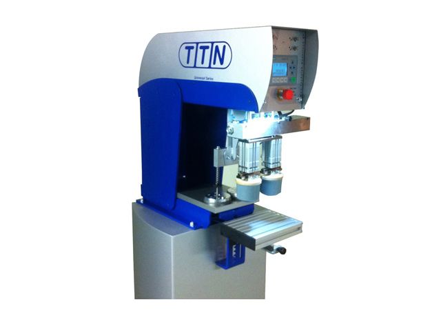 2 independent cylinders electro-pneumatic pad printing machine  | TTN 200 EKO Universal 