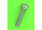 Metal Screws : Round Head, Square Neck, "Japy" DIN 603 - A4 Stainless Steel