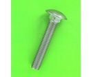 Metal Screws : Round Head, Square Neck, &quot;Japy&quot; DIN 603 - A4 Stainless Steel