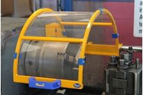 Protective casing for lathes- TF- Chuck protection