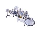Complete filling, screw-capping and labelling machine for small bottles - E-Fill Model