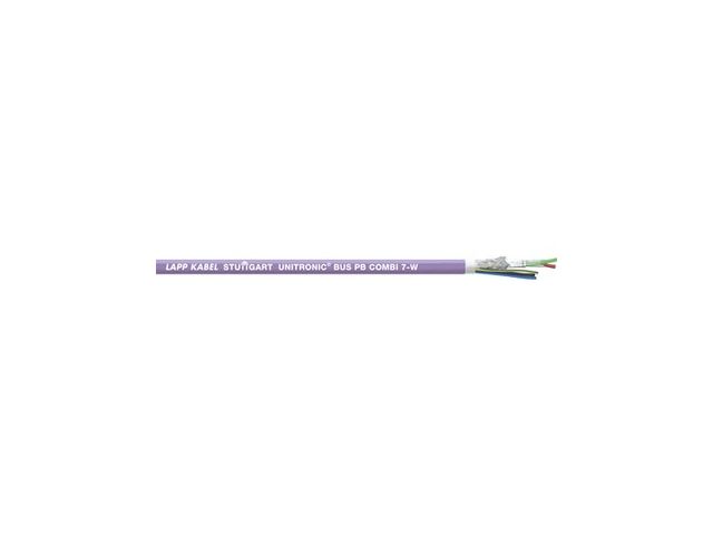 PROFIBUS cables for fixed applications | UNITRONIC BUS PB H 7-W 1X2X0,64