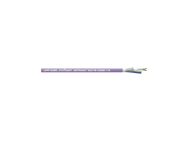 PROFIBUS cables for fixed applications | UNITRONIC BUS PB H 7-W 1X2X0,64