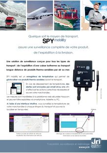 SPY Mobility : temperature recorder and geolocation