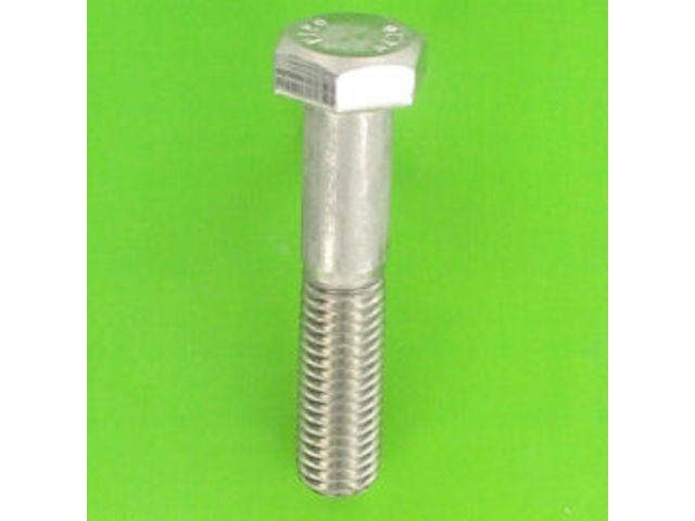 Fine Thread Screws : 100 Thread - Hex Head - Black 8.8 Steel, Partially Threaded, DIN 960 - 100 Thread