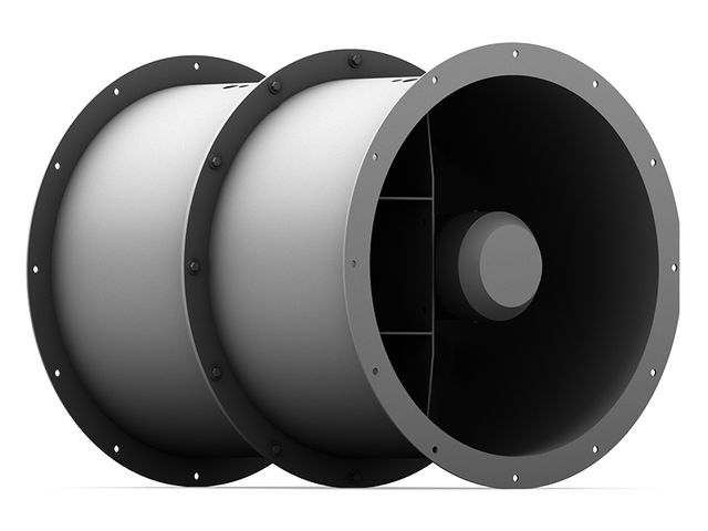  Axial fans high pressure 