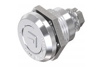 Stainless steel safety quarter turn with mask