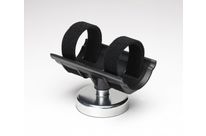 Magnetic stand for walkman