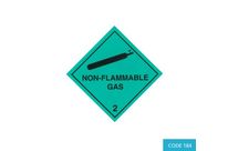 Class 2.2 (Non-flammable &amp;amp; Non-toxic Gases) Hazard Labels (250mm X 250mm) - CODE 184