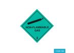 Class 2.2 (Non-flammable & Non-toxic Gases) Hazard Labels (250mm X 250mm) - CODE 184