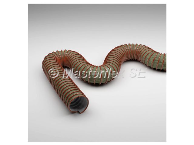 Exhaust gas hose for exhaust fumes up to +300°C | Carflex 300