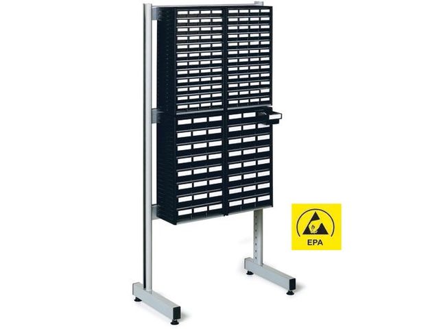 Double stand for storage cabinets - BS-550T ESD
