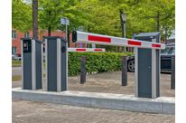 Prefabricated sockets and protection posts in galvanised steel | Alphatronics 