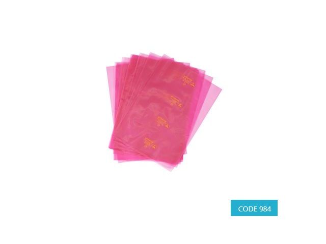 Pack of 100 Anti Static Liner Bags (250mm x 350mm) - Lithium Battery - CODE 984