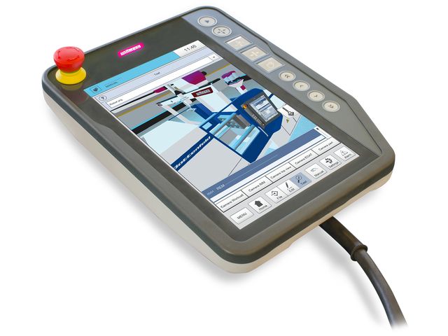 Robot control TeachBox R9