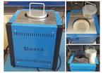 New BOREL mini salt bath furnace delivered in France, quenching up to 1000 °C, CU 1050-SE. 