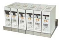 Bench support for 6 PLIOFINE dispenser boxes : SUSAM-340