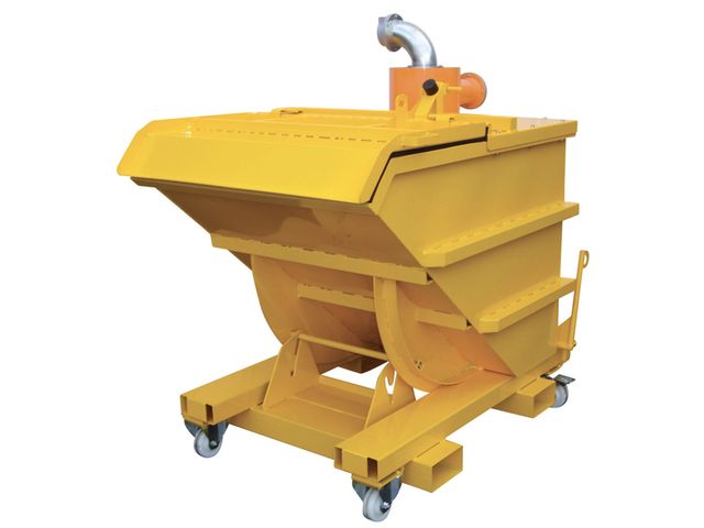 Automatic Tipping Bucket for Industrial Vacuum Cleaners 