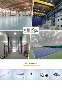 AIRIS Catalogue contextuel Grande hauteur 2017 - LED Lightings for Industry