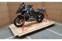 Wooden and corrugated pallet crate