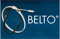 Cable tie BELTO® with flat head