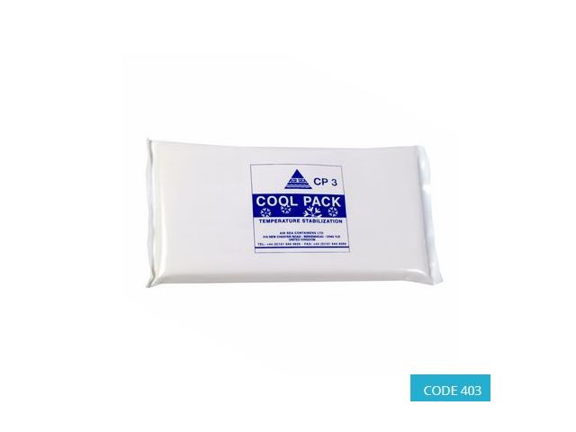 CP-3 Cool Pack 1kg (280mm x 150mm x 32mm) - CODE 403