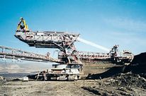 Opencast mining systems: Bucket wheel excavators