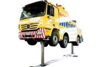 Commercial heavy duty vehicle lifts