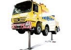 Commercial heavy duty vehicle lifts