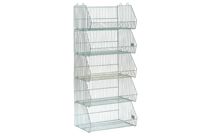 Metal presentation basket