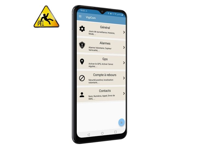Vigicom ATI-112EU : Lone Worker Product Universal (230€ exc. VAT)