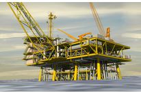 3D laser survey of an oil installation