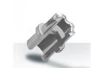 Hollow parts and nuts