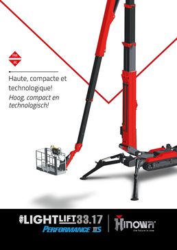 TRACKED AERIAL PLATFORM LIGHTLIFT 33.17 PERFORMANCE IIIS