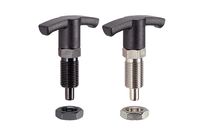 Index Plungers compact with hexagon collar, with T-handle EH 22110