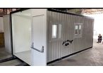 Retractable spray booth