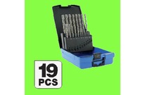 Tools : Coffrets d&amp;#039;Outillages - COFFRET 19 FORETS HSS POUR INOX DIAMETRES 1 A 10