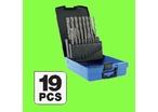 Tools : Coffrets d'Outillages - COFFRET 19 FORETS HSS POUR INOX DIAMETRES 1 A 10