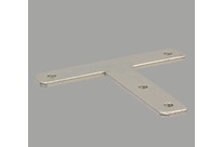T-shaped fastening plate for 30x30 profile with 8mm slot