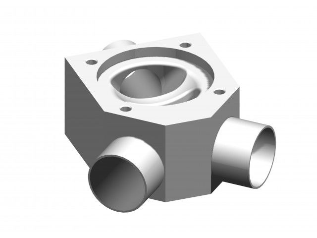 aseptic Diaphragm valve, forged body, PN16 : SISTO-CY 