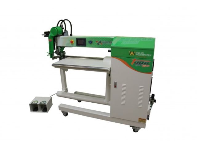 Hot wedge welding machine for finishing operation of banners and signs : T300 extreme edge