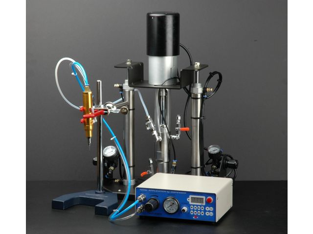 Semi-manual dosing system with pneumatic pump